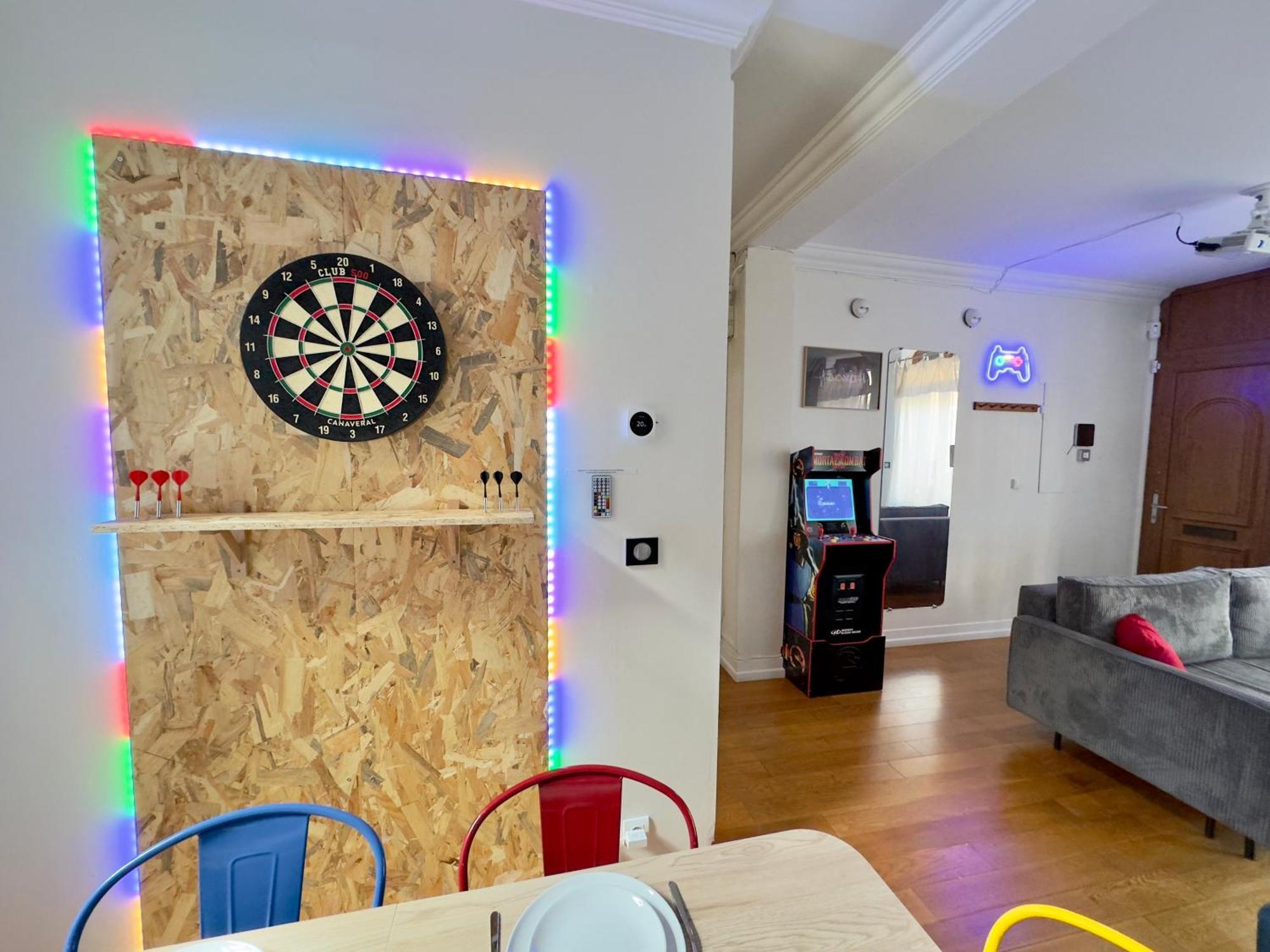 Maison 3Ch - Cinema - Game Room - Parking - Gare Amiens Eksteriør bilde